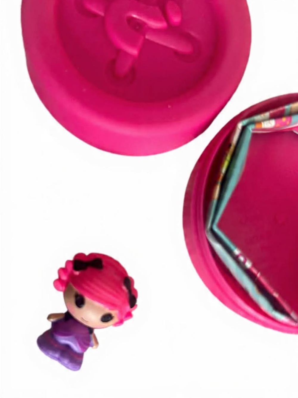 Lalaloopsy tinies mini pink purple doll new with case